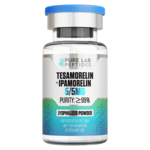 Tesamorelin 5mg + Ipamorelin 5mg (10mg Blend)